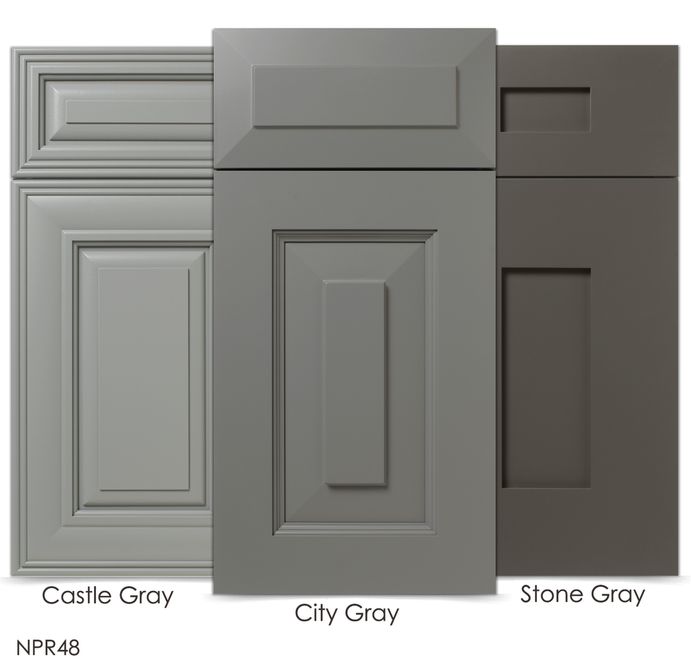 Gray Cabinet Finishes