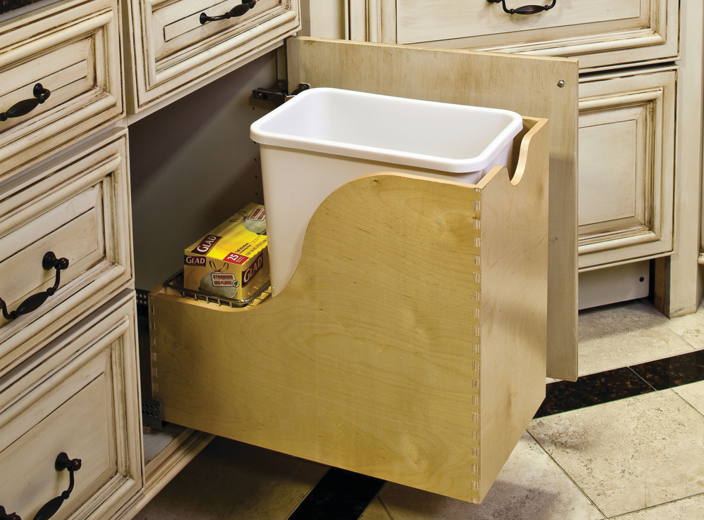Trash Can Cabinet Pullout