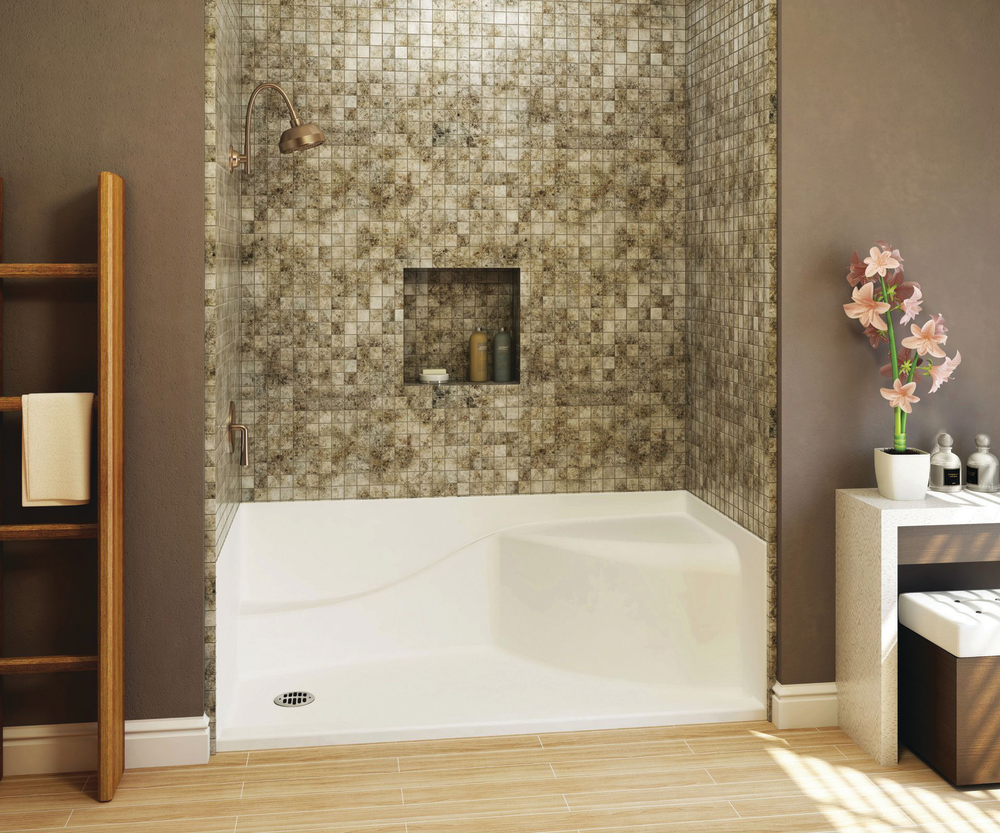 Open Shower Pan