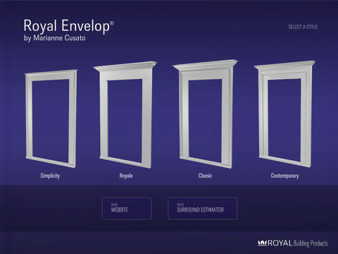 App for window, door surrounds