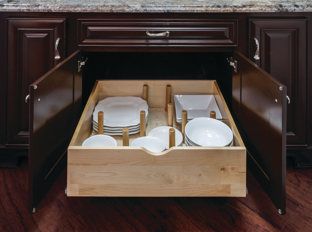 Peg Board Drawer Inserts