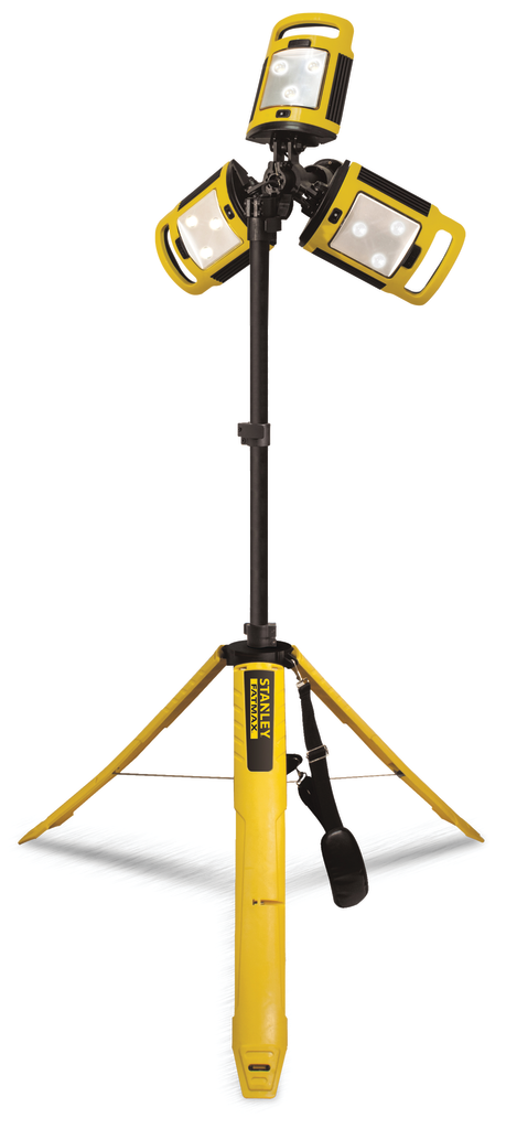 Tripod with detachable lights