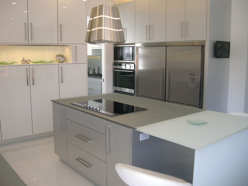 Satin Glass Countertop
