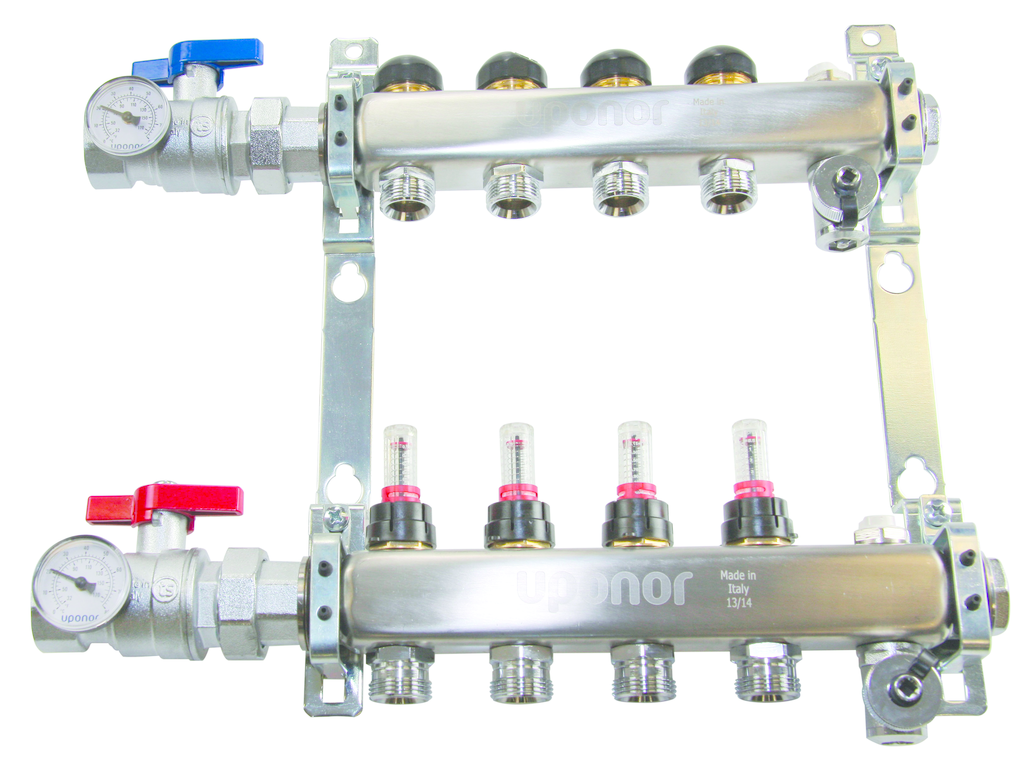 Manifold for radiant heating, cooling QUALIFIED REMODELER
