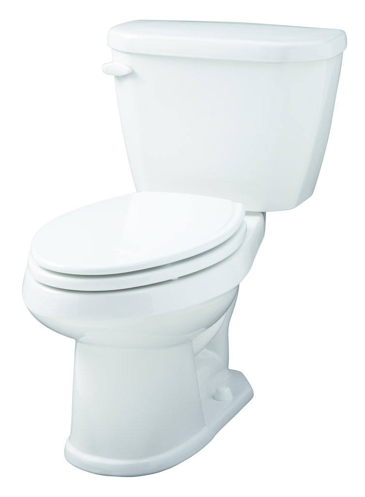 ADA-compliant toilet with interchangeable tanks