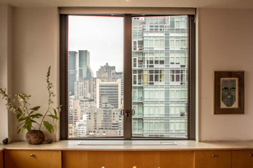 Casement window meets ADA regulations