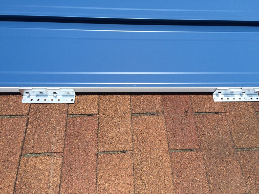 Install metal directly over asphalt