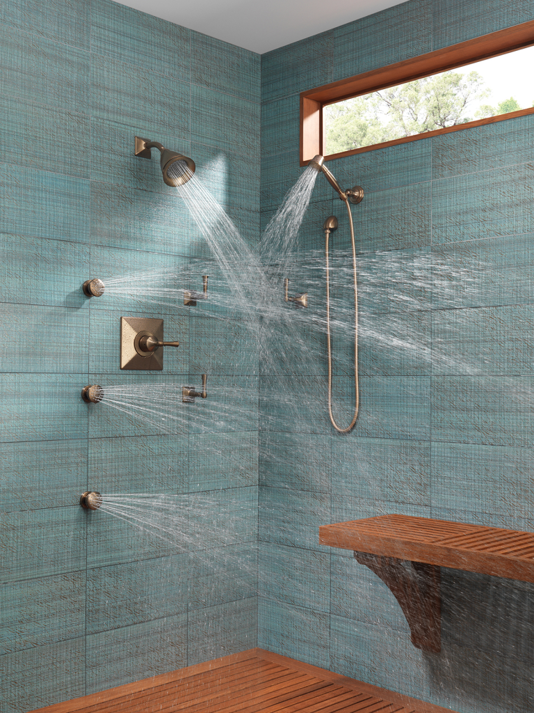 Showers Heat Up Kitchen & Bath Design News