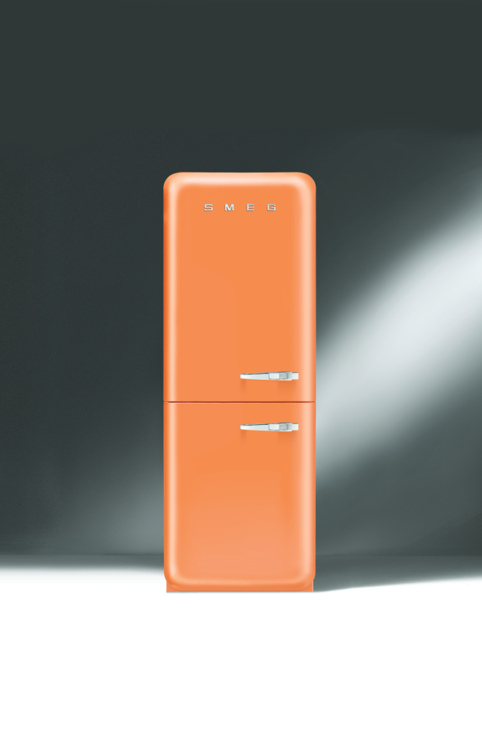 Orange FAB32 Refrigerator/Freezer