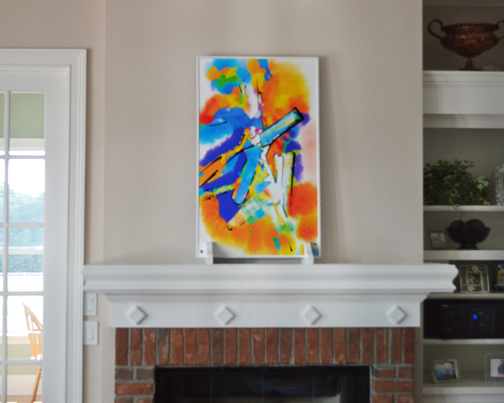 Heater disguised as art