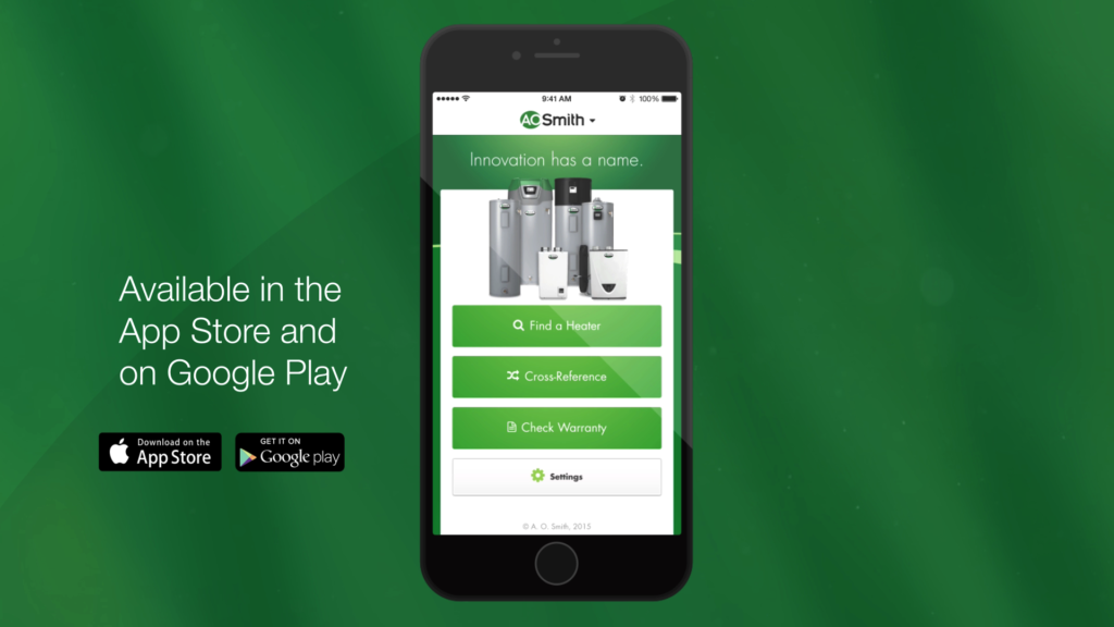 App aids water heater selection