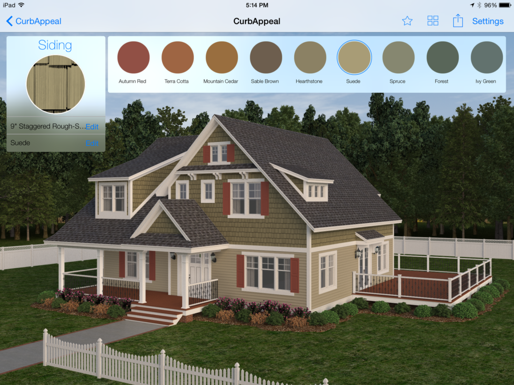 Revamped CurbAppeal App from CertainTeed