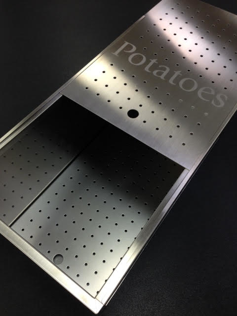 Stainless Vegetable Bins