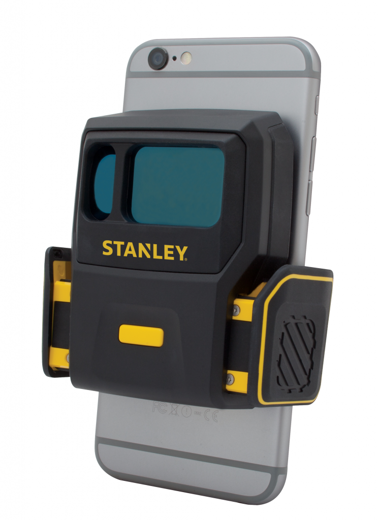 Laser, app pair for measurements and material estimates