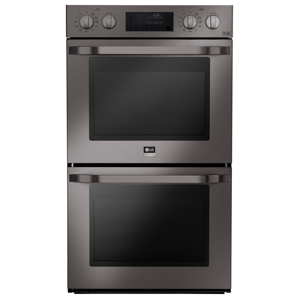 Black Stainless Wall Oven