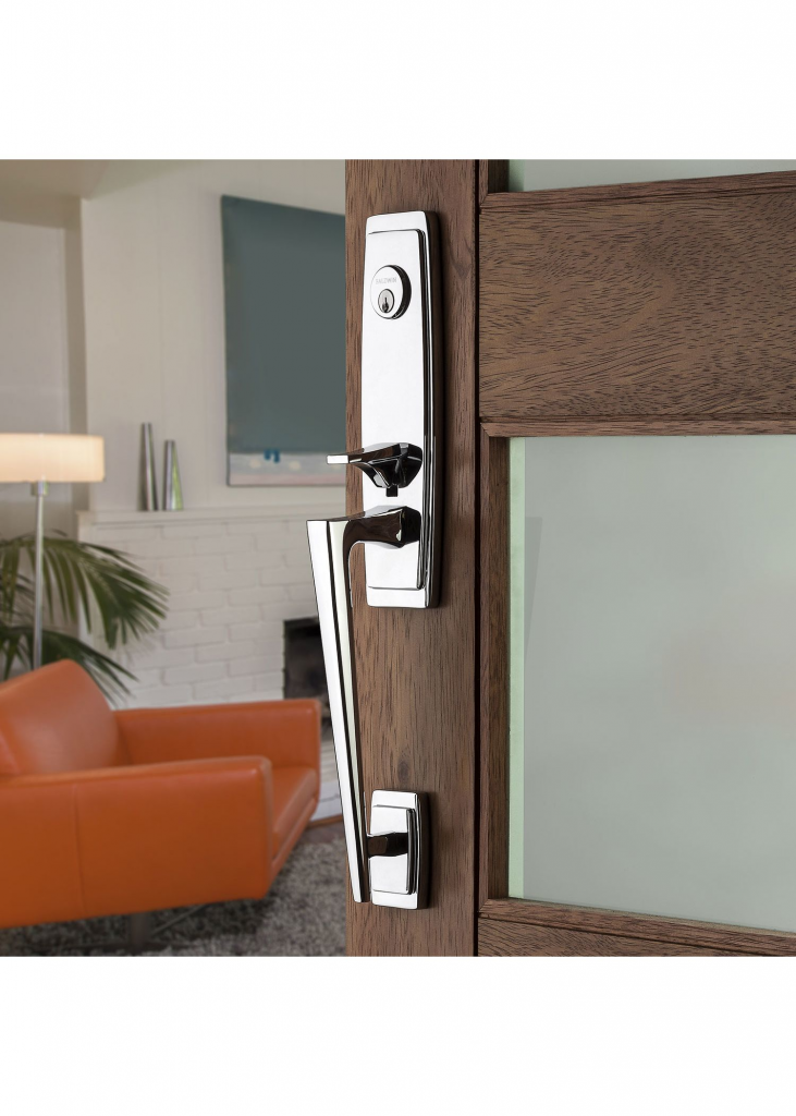 Solid brass door hardware