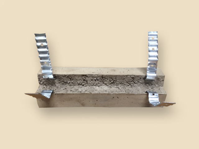 Stone trim provides finishing touch