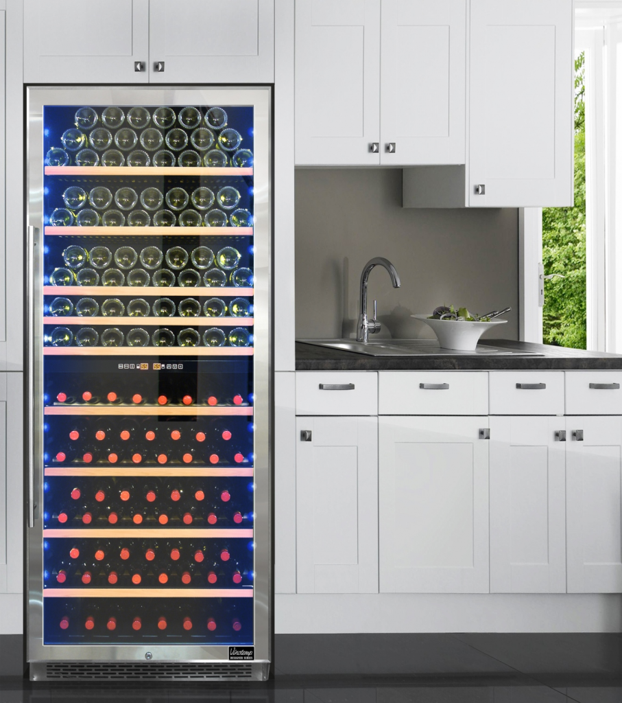 DualZone 300Bottle Wine Cooler For Residential Pros