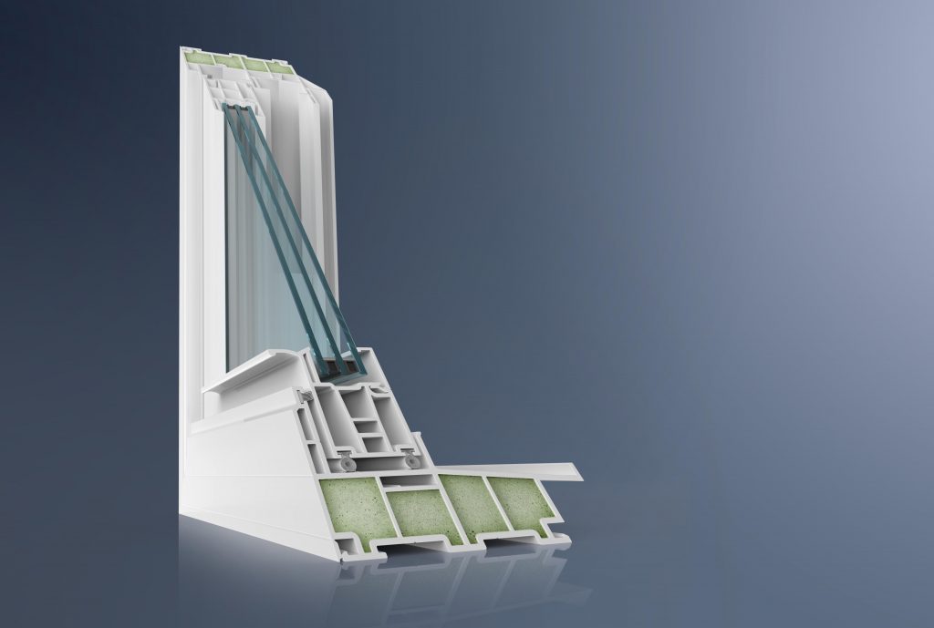 MI Windows 1650 3 pane foam