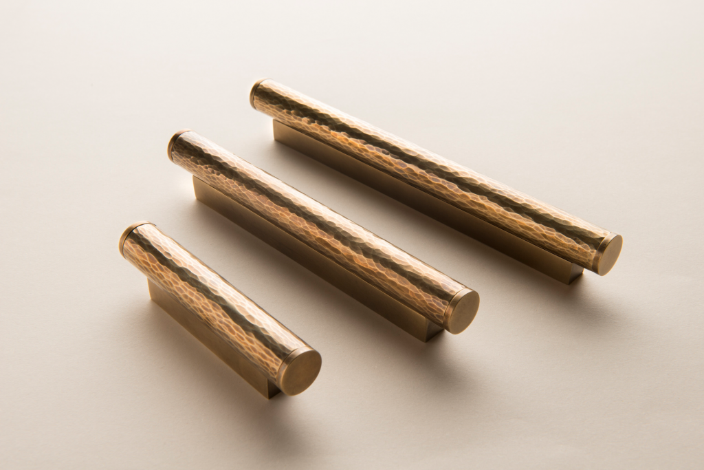 Hammered Metal Pulls