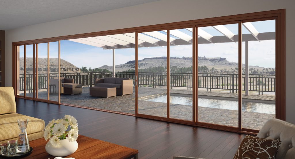 Contemporary or traditional style patio door