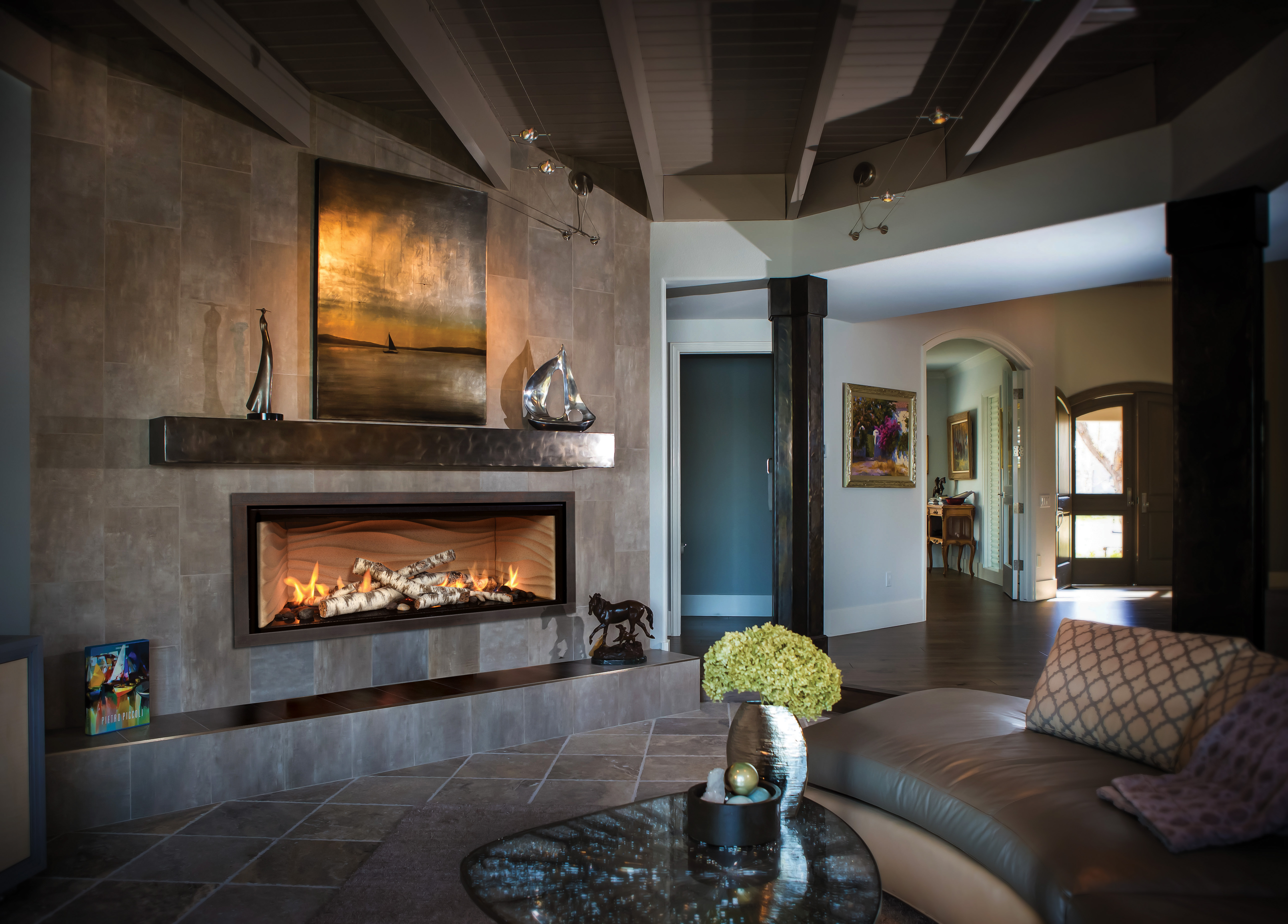 Customizable gas fireplace - QUALIFIED REMODELER