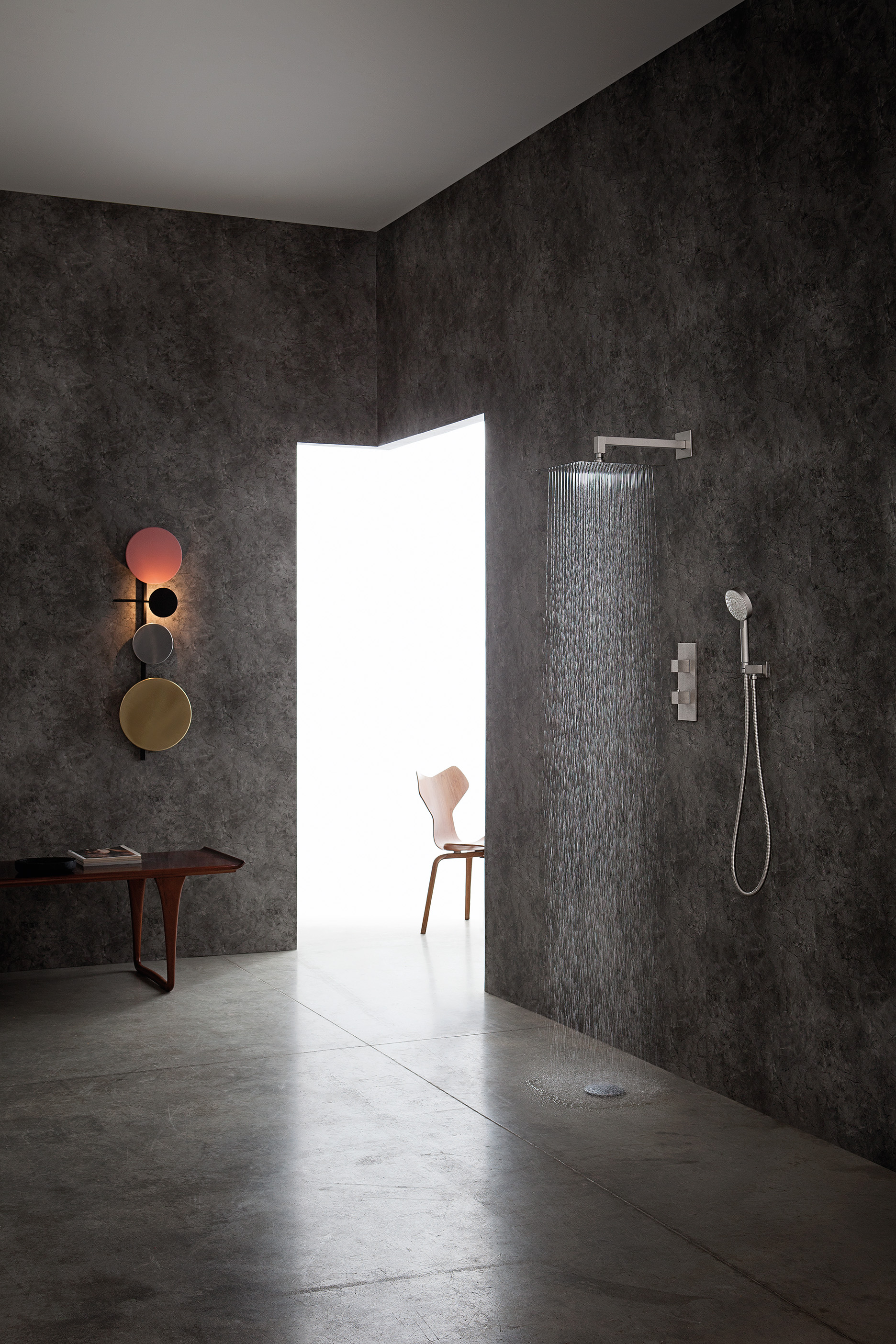 Modular shower system customizable for installer, consumer QUALIFIED