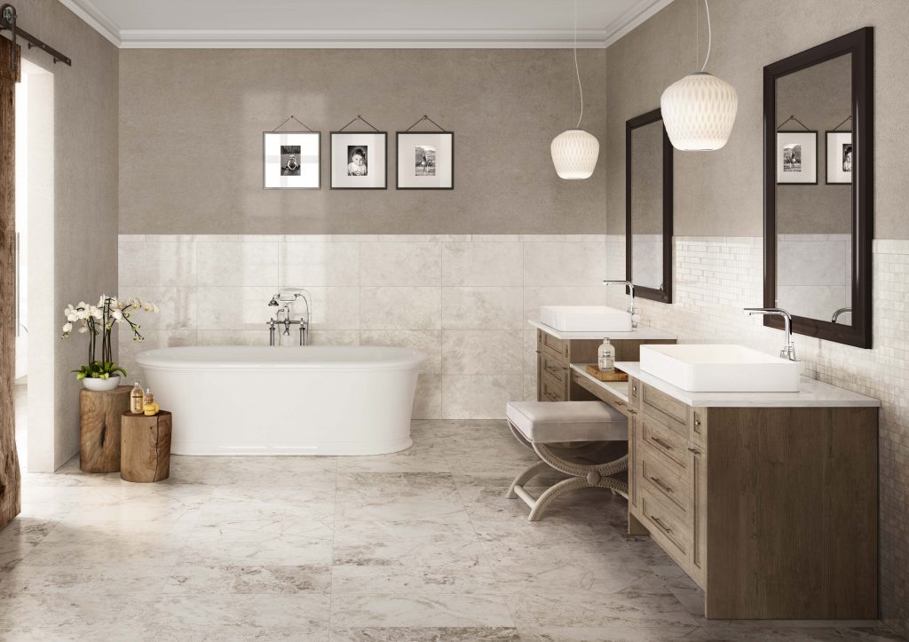 Five collections inspired by distressed, natural materials
