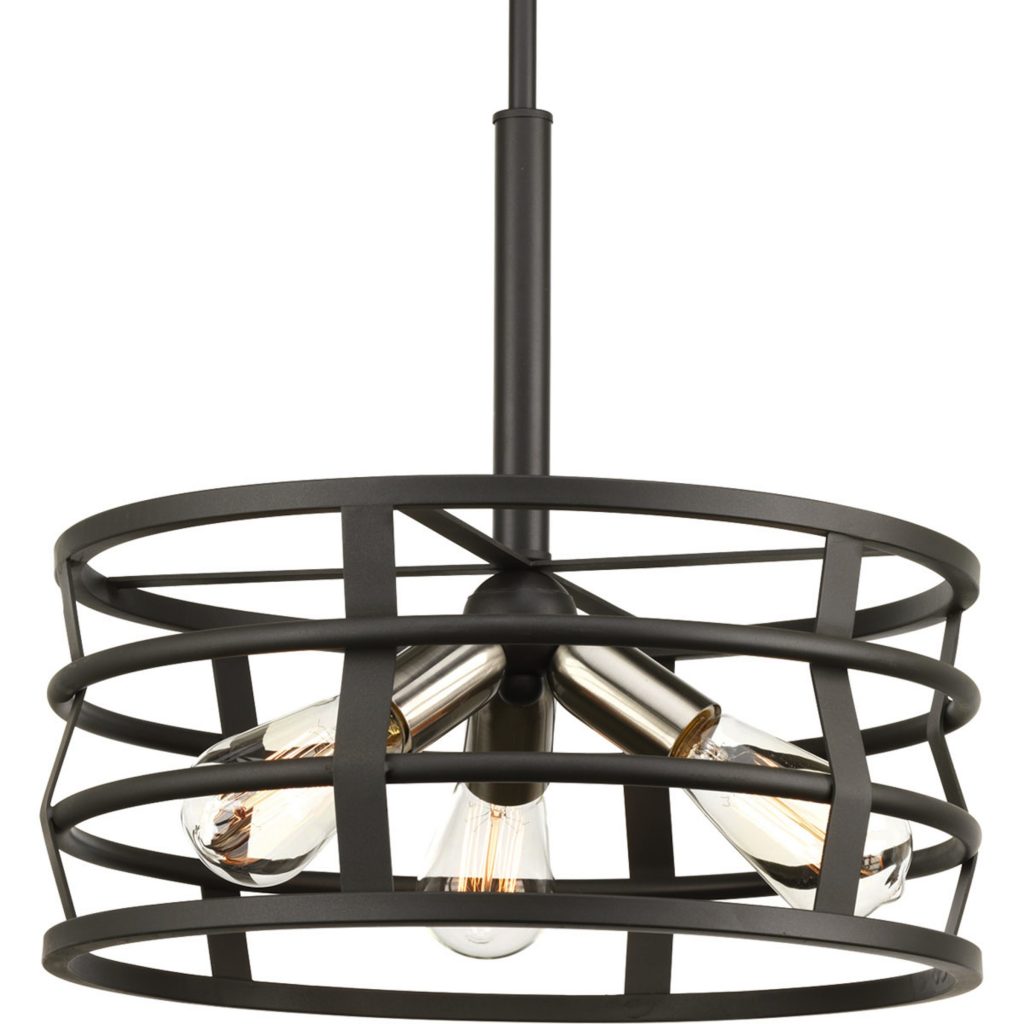 Industrial-inspired lighting option
