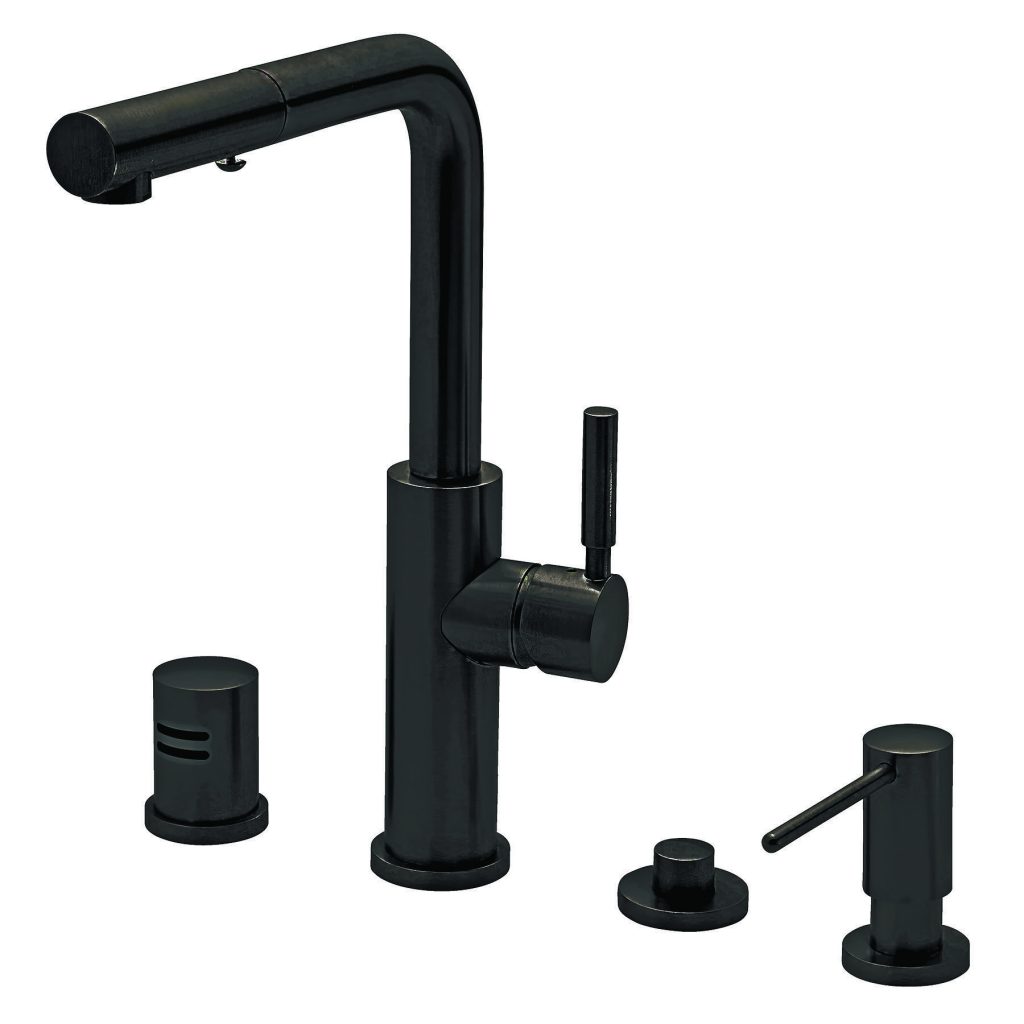 California Faucets-TKC-Corsano-PullOut-Ensemble-Stcik-Carbon-PVD copy