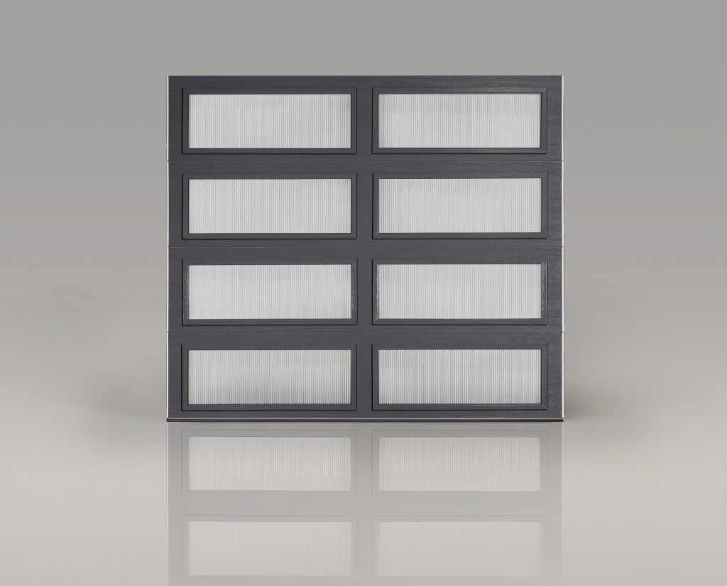 Clopay Modern Steel Fullview – hi res