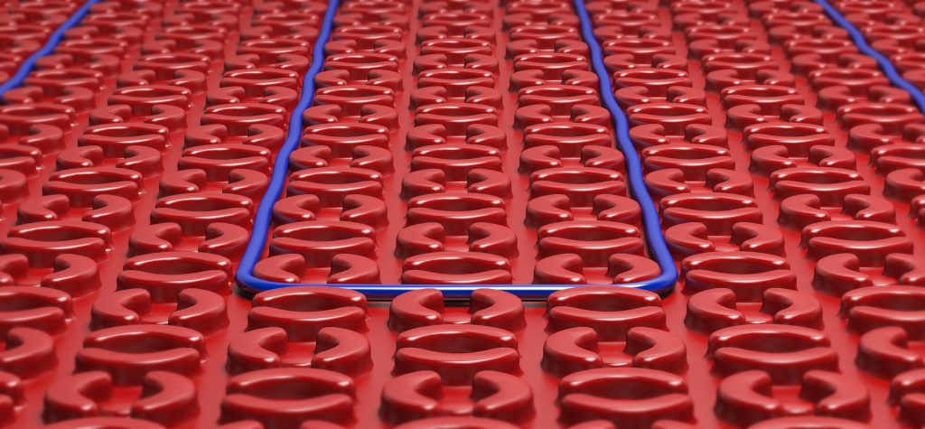 Warmup Red Castellated Mat (4000x) Marketing Image