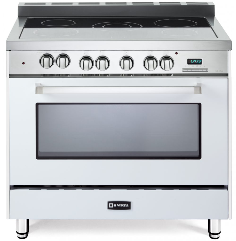 All-electric range series adds white option