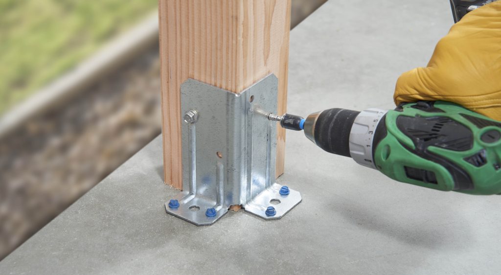 Hex Head Post Anchor Application