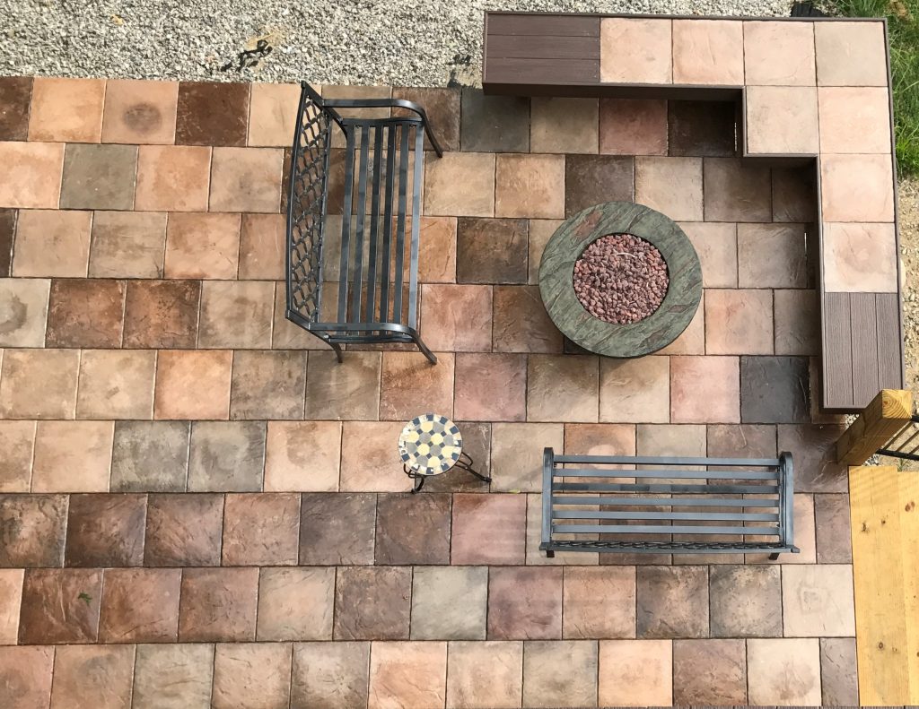 Mocha DekTek Tile Deck