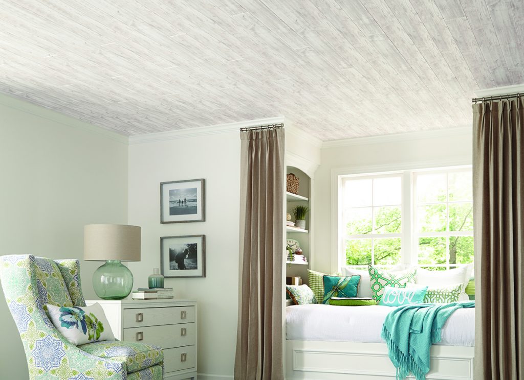 Updated finishes for ceiling planks - QUALIFIED REMODELER