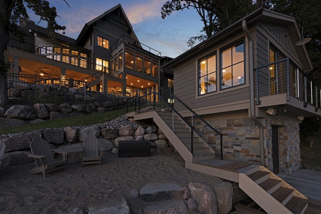 Lake Home Boathouse