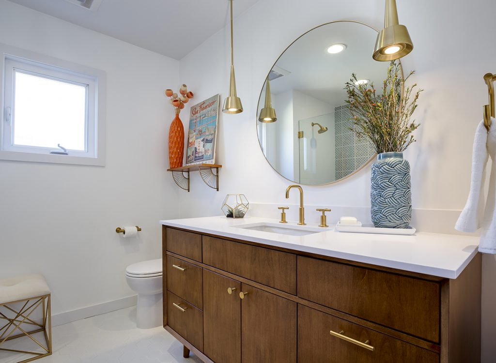 Mid-Century Modern Bathroom Remodel