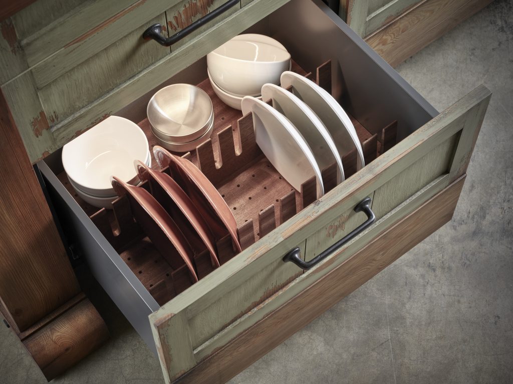 Häfele-Fineline-Deep-Drawer-Organization-Mahogany