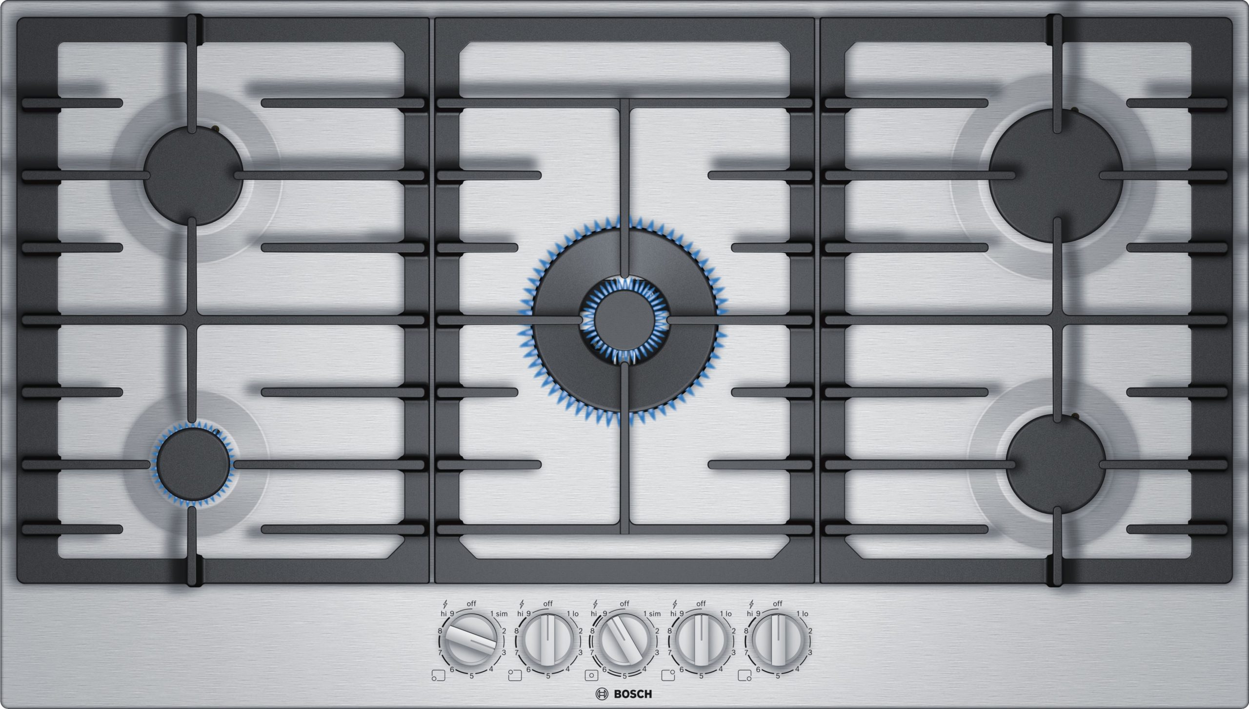 bosch_Gas Cooktop with FlameSelect 01 Kitchen & Bath Design News