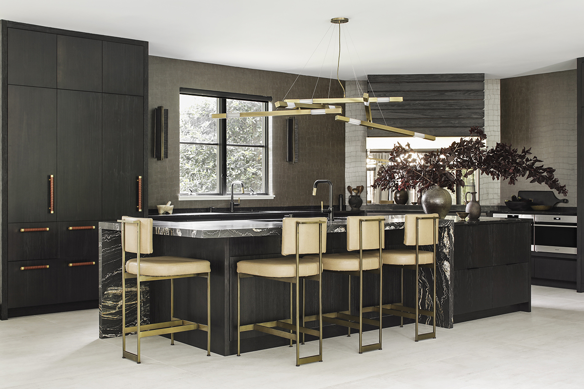 Grey & Gold Kitchen Design — West Coast Capri