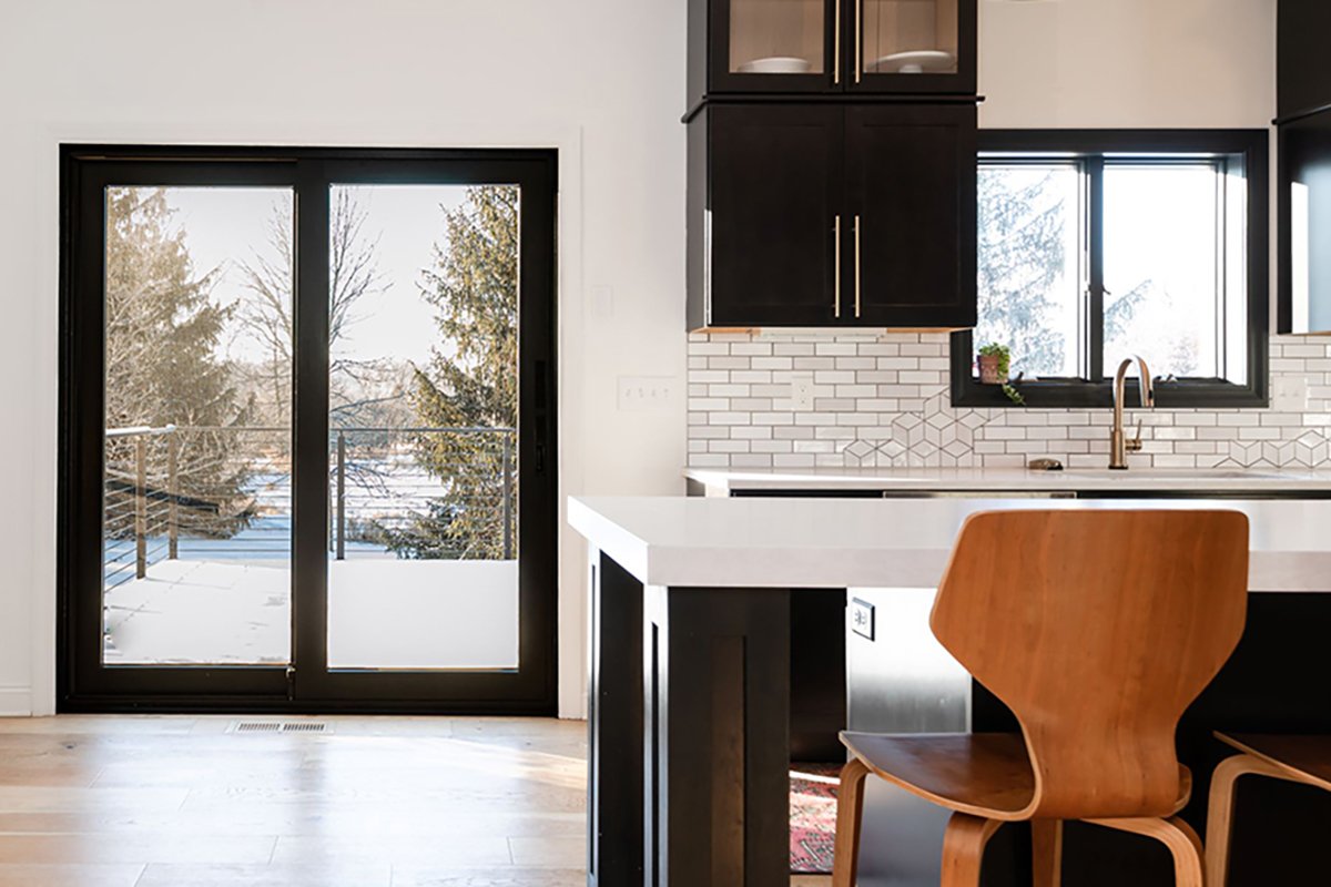 Energy efficient patio doors create modern look QUALIFIED REMODELER