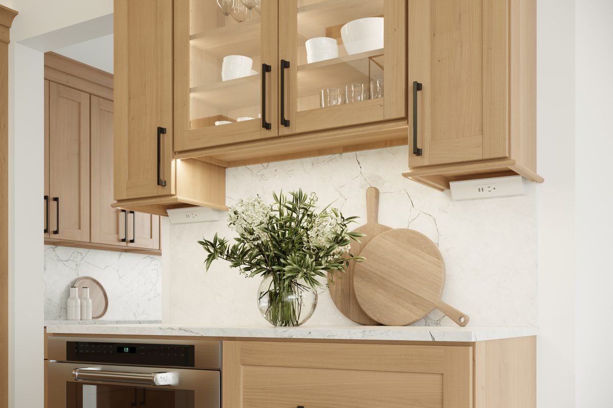 Natural Wood Cabinet Finish