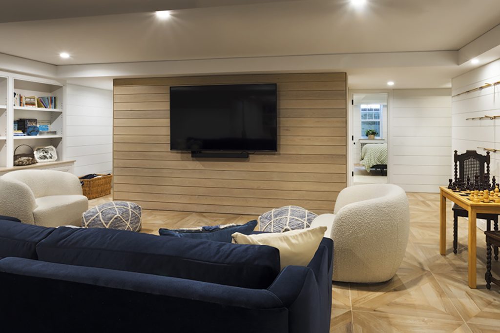 2024 Master Design Awards Basement — BRONZE QUALIFIED REMODELER