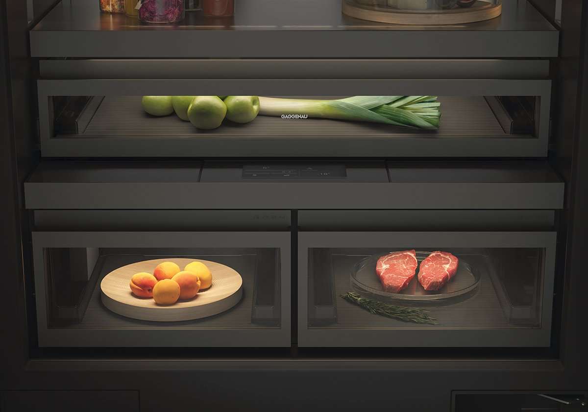 Refrigerator/freezers combine beauty and function