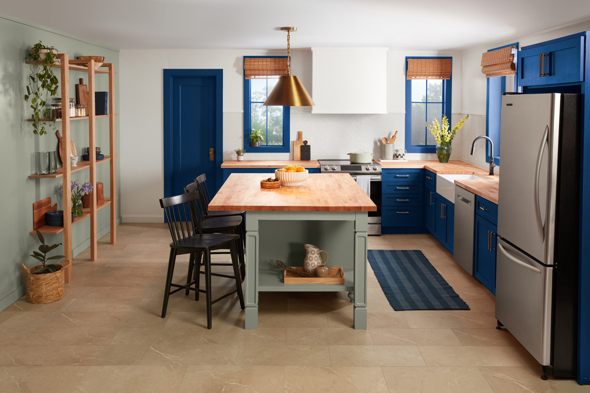 Color Explosion: 2025 Color Trends - Kitchen \u0026 Bath Design News, image size:1200x800
