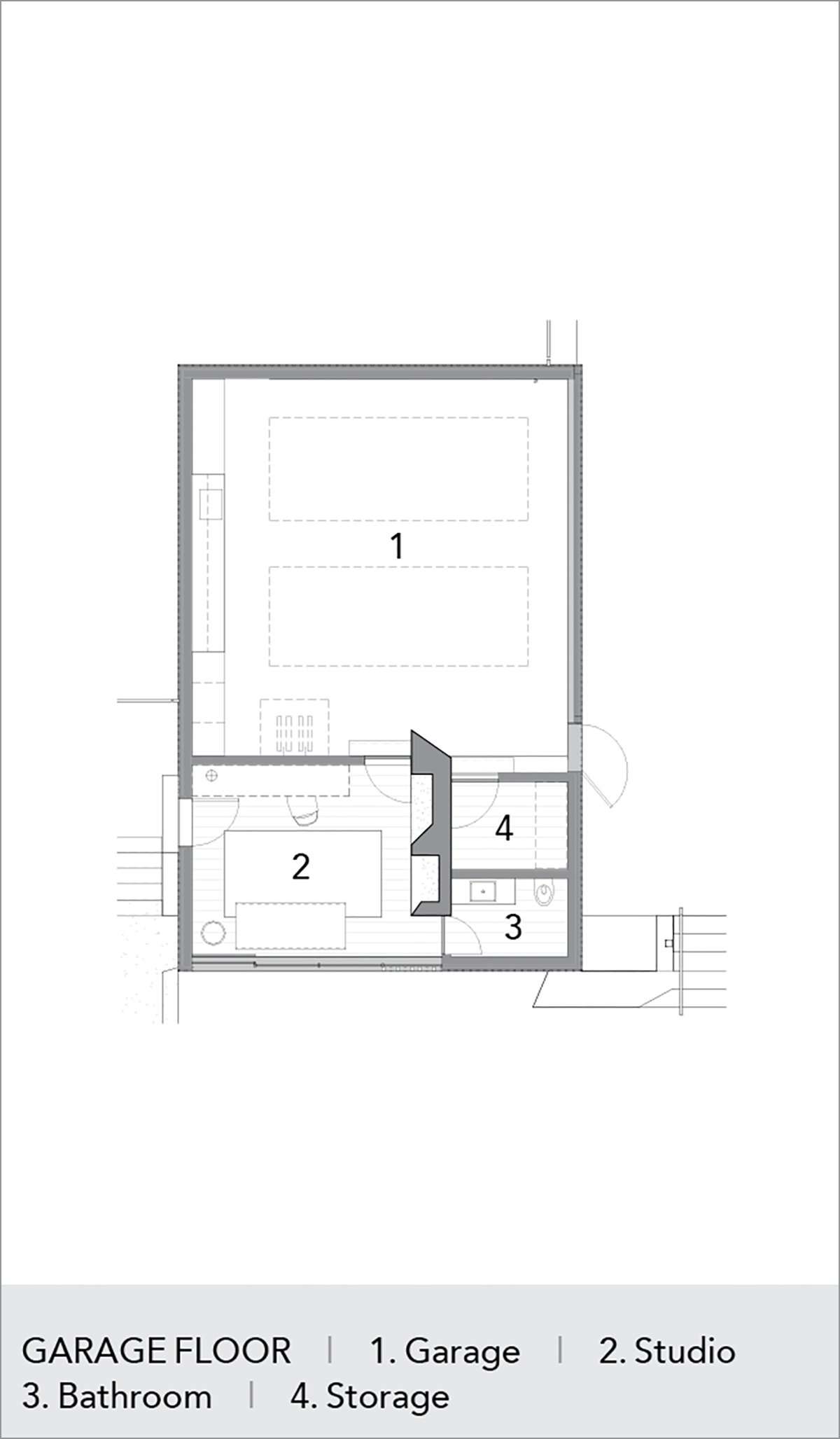 Garage floor plan