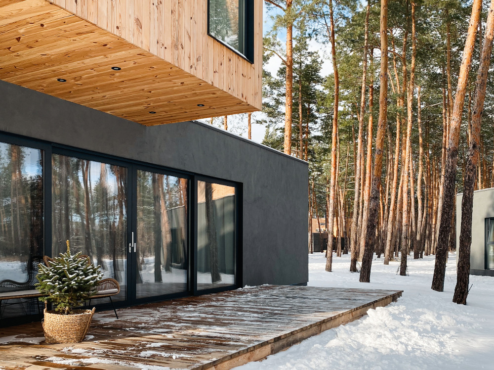 Modern House Snow NL