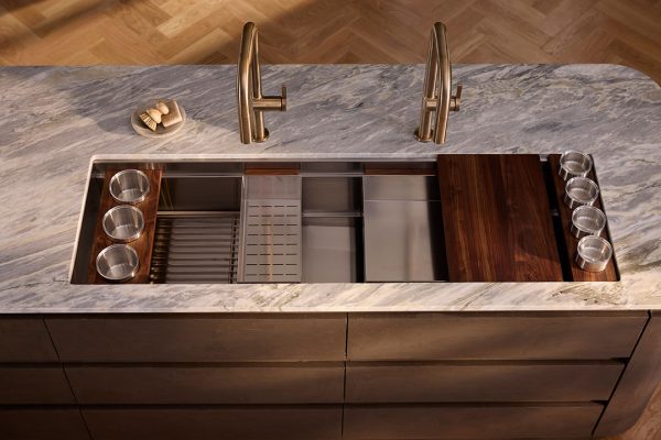 Function and Flair for the Kitchen Sink