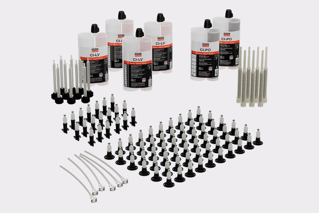 Concrete crack repair kit targets larger projects
